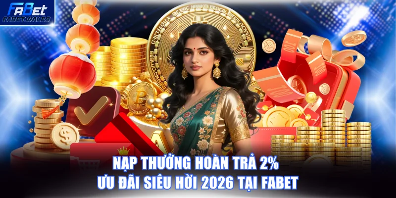 Nạp thưởng hoàn trả 2%